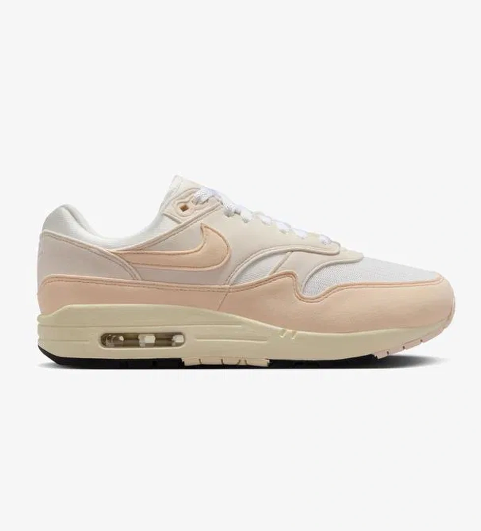 Nike Air Max 1 Kadın Beyaz Krem Pembe Sneaker