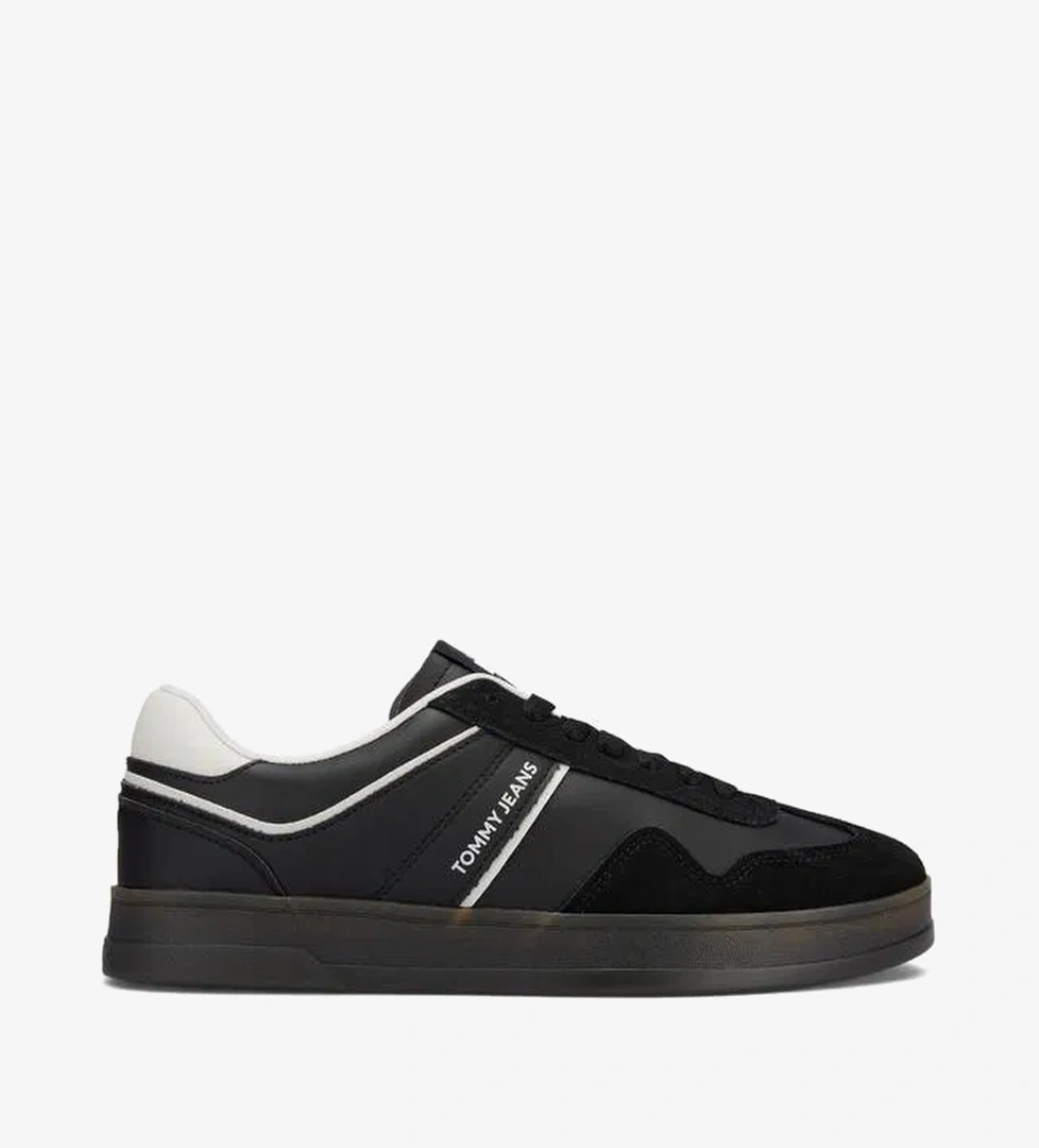 Tommy Jeans The Greenwich Retro Erkek Siyah Spor Ayakkabı