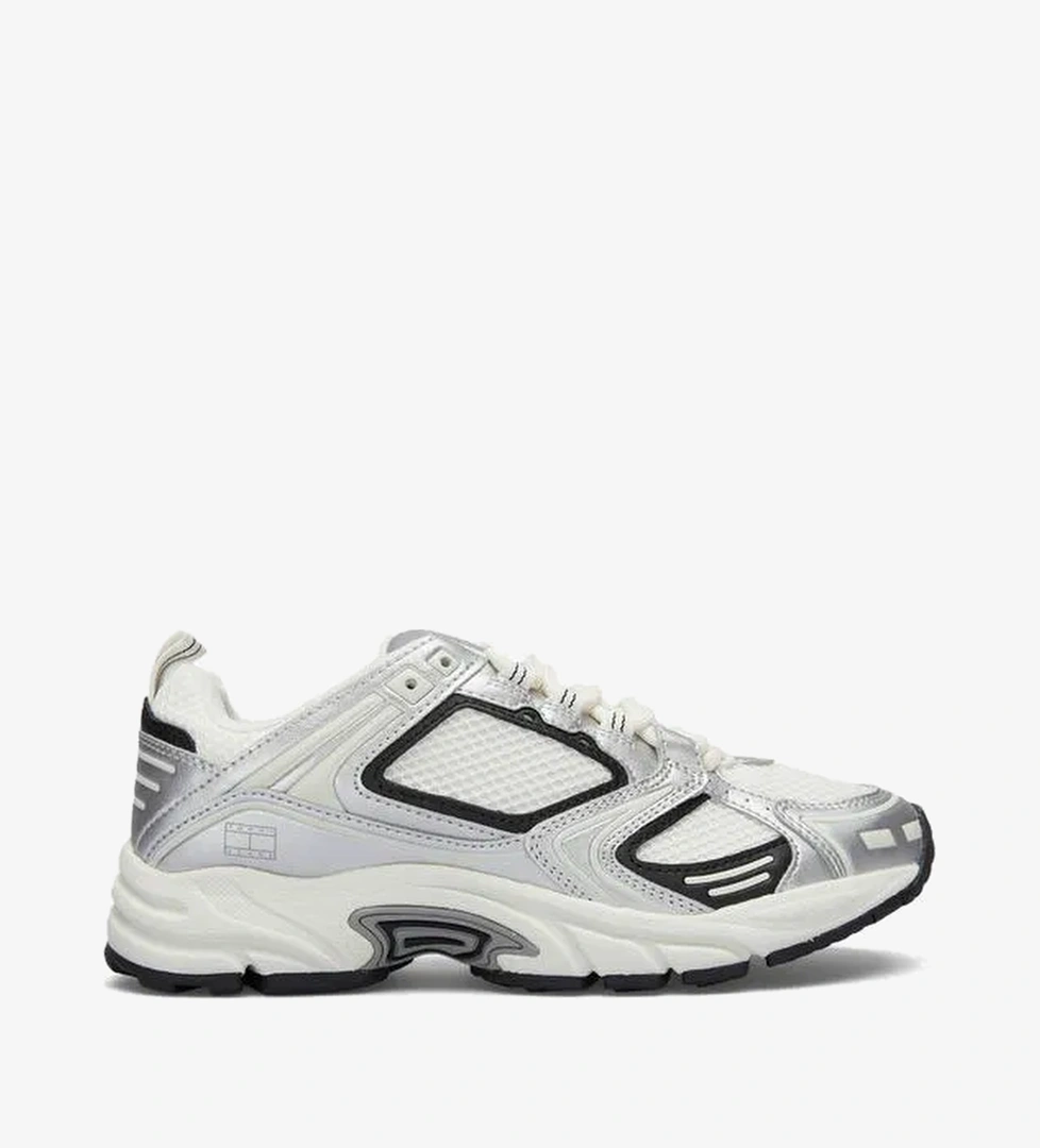 Tommy Jeans Archive Kadın Gri Spor Ayakkabı - Görsel 1