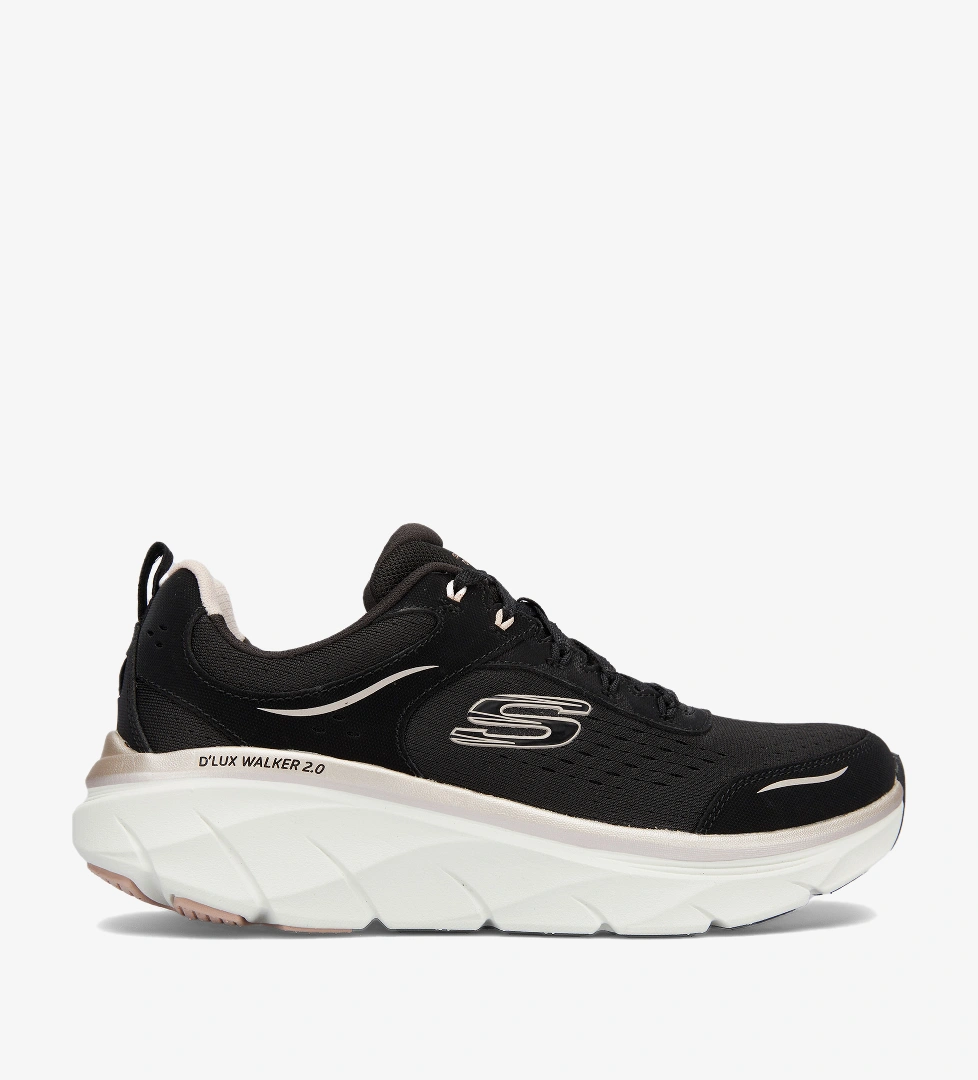 Skechers D'Lux Walker 2.0 Gradient Glam Kadın Siyah Spor Ayakkabı