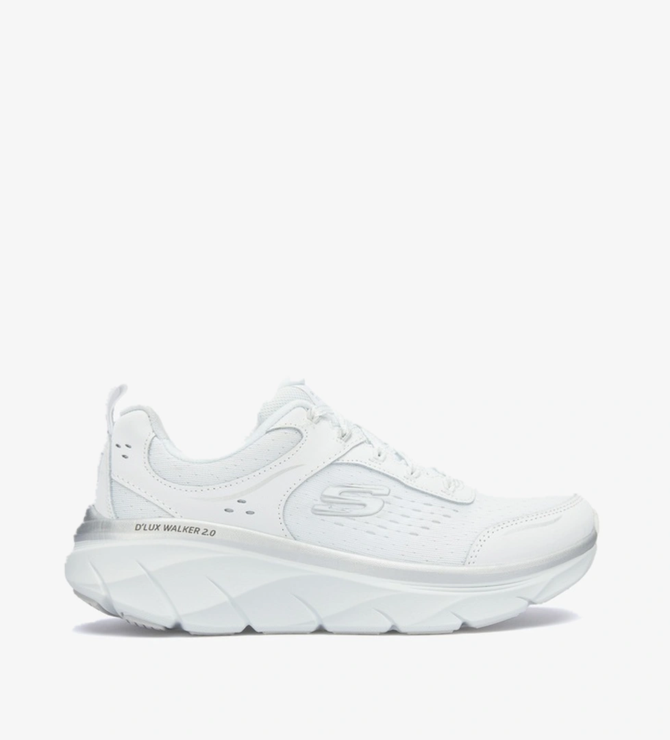 Skechers D'LUX Walker Kadın Beyaz Spor Ayakkabı