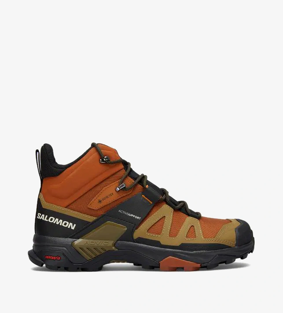 Salomon X Ultra 4 Mid Gore-Tex Erkek Kahverengi Bot - Görsel 1