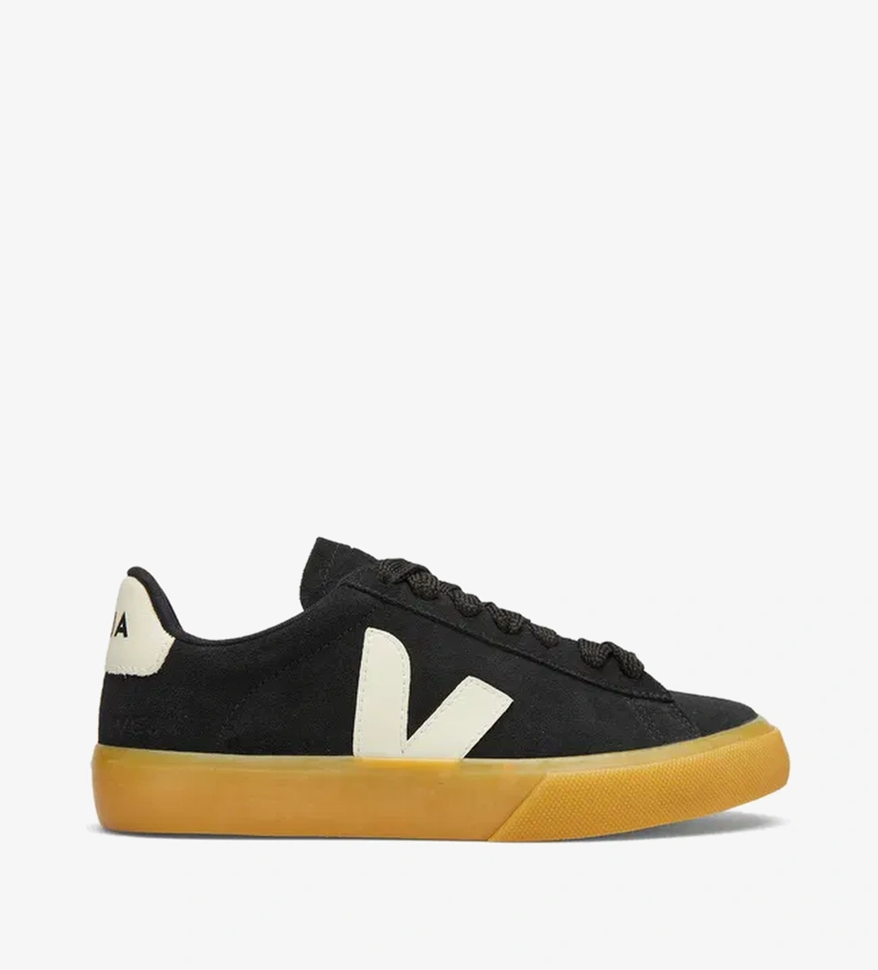 Veja Veja Campo Bold Suede Kadın Siyah Sneaker model görseli