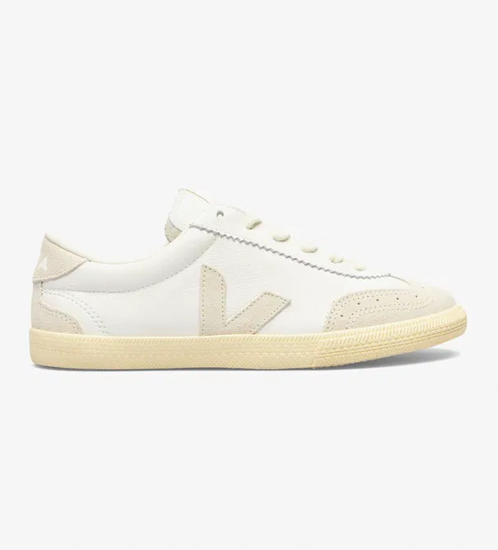 Veja Volley O.T. Leather Kadın Beyaz Sneaker - Görsel 1