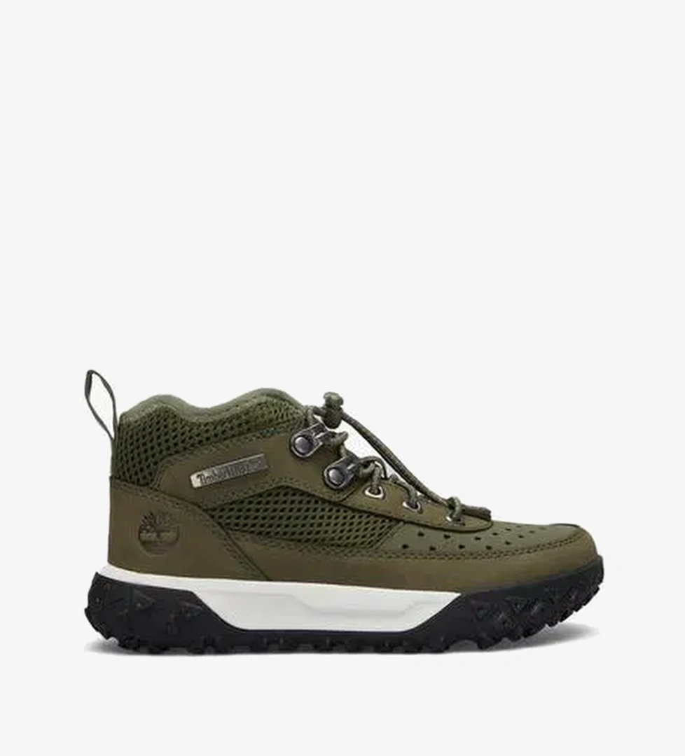 Timberland Greenstride Motion 6 Mid Lace Up Çocuk Yeşil Outdoor Ayakkabı