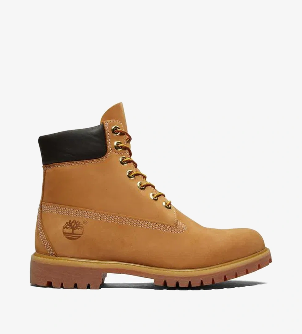 Timberland Premium 6 inch Lace Up Waterp Erkek Sarı Outdoor Ayakkabı