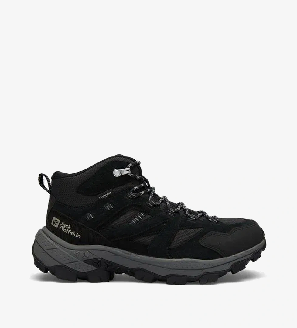 Jack Wolfskin Vojo Tour Texapore Mid Su Geçirmez Erkek Siyah Bot