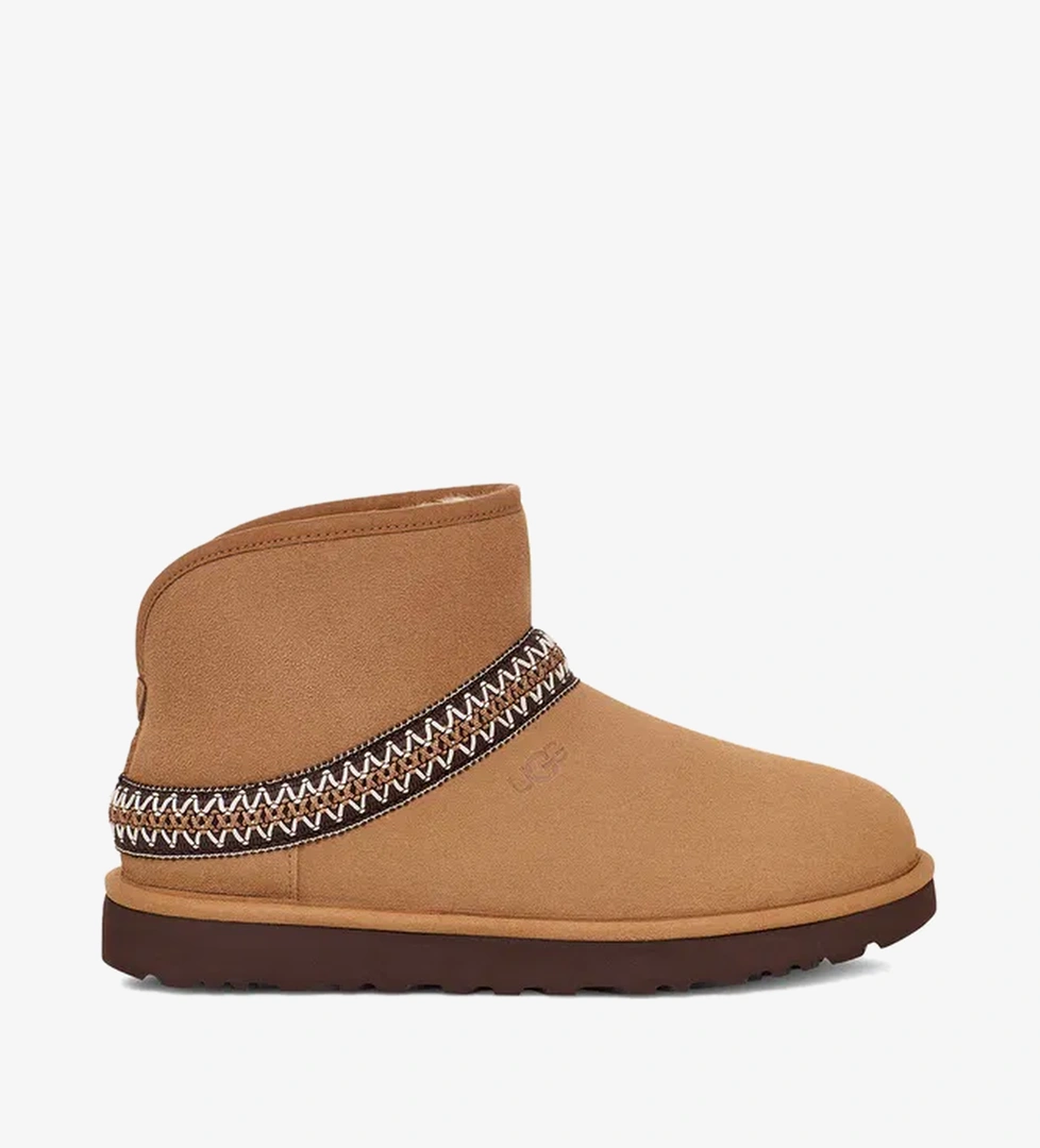 UGG Classic Mini Crescent Kadın Kahverengi Bot