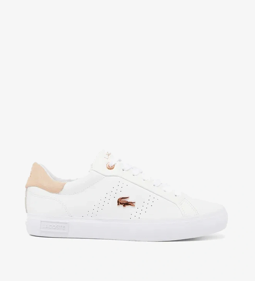 Lacoste Powercourt 2.0 Kadın Beyaz Sneaker