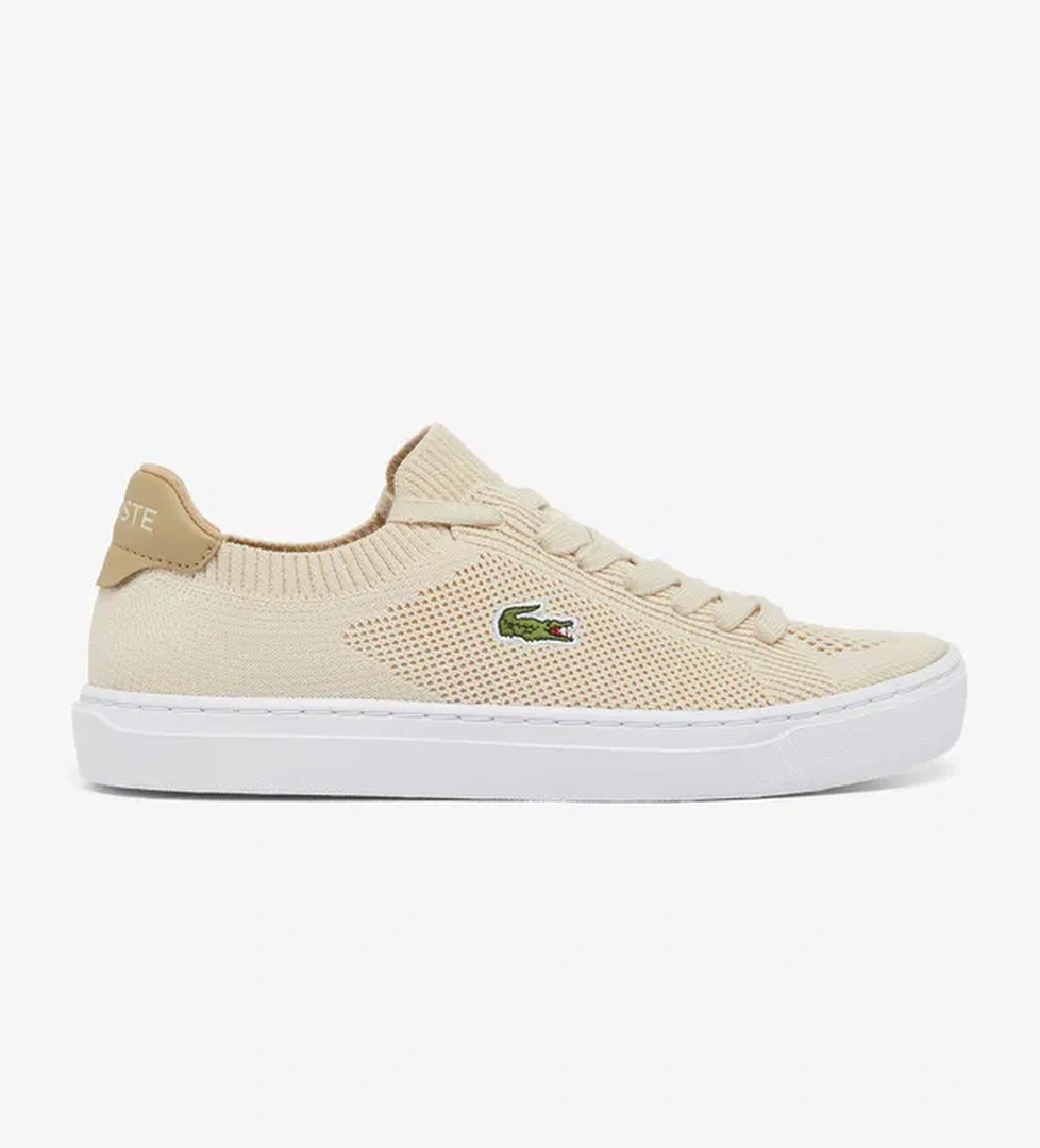Lacoste La Piquee Kadın Bej Sneaker - Görsel 1
