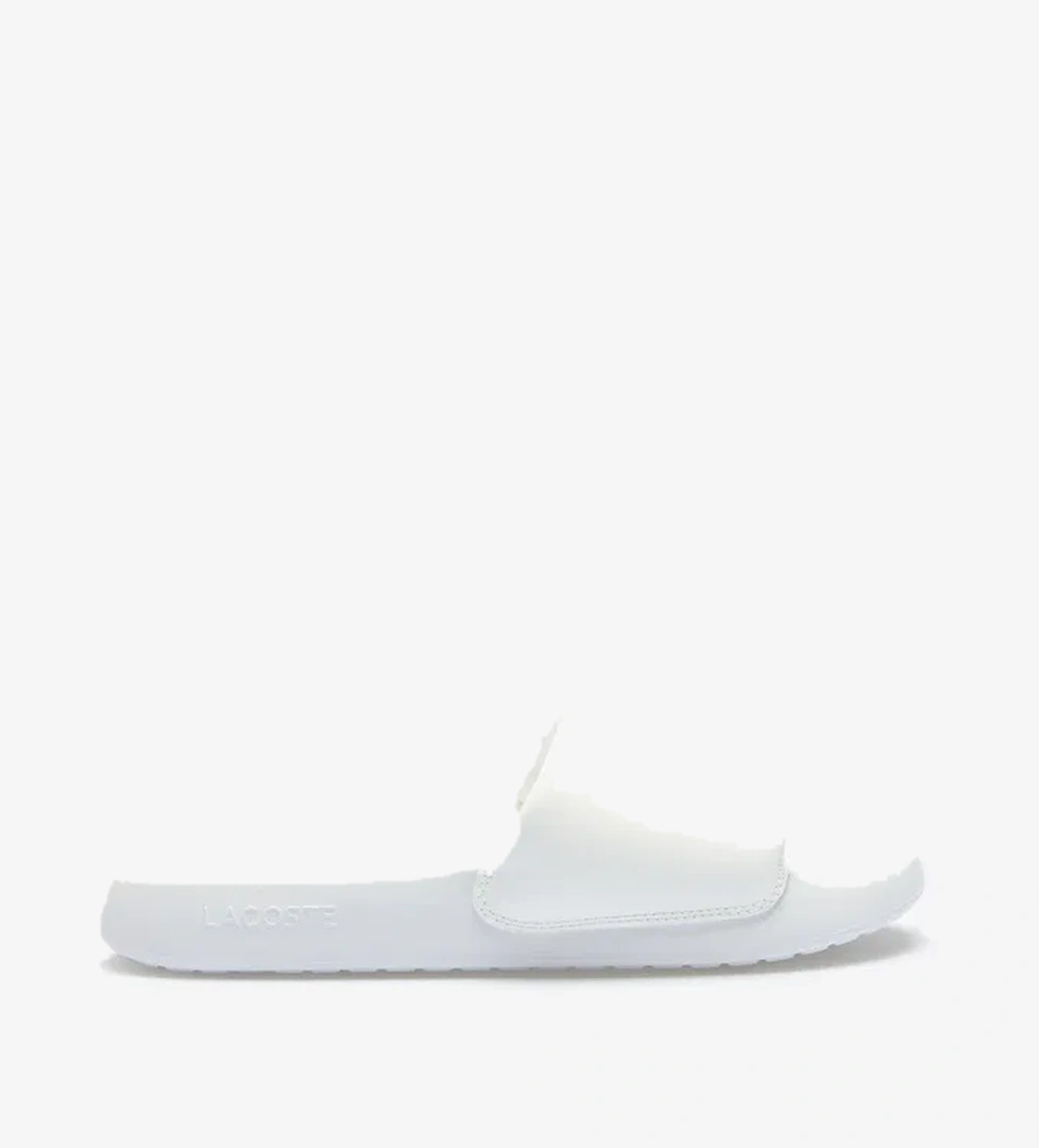 Lacoste Beyaz Lacoste Serve Slide Erkek Terlik