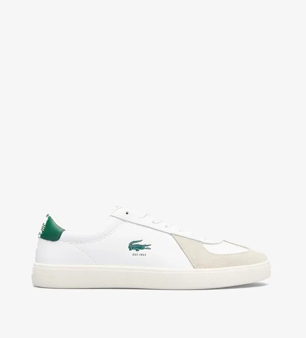 Lacoste Baseshot Pro Leather Erkek Beyaz Sneaker