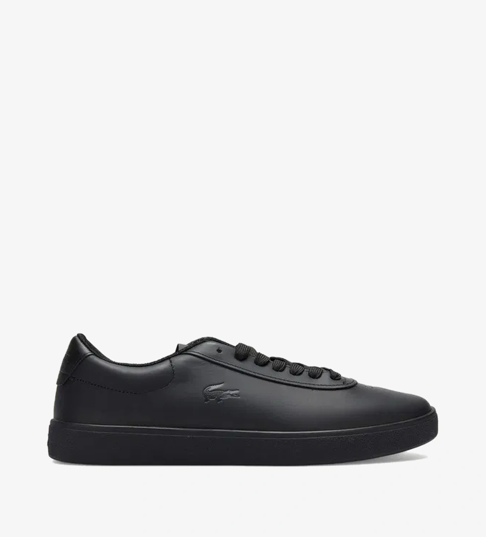 Lacoste Baseshot Evo Leather Erkek Siyah Sneaker