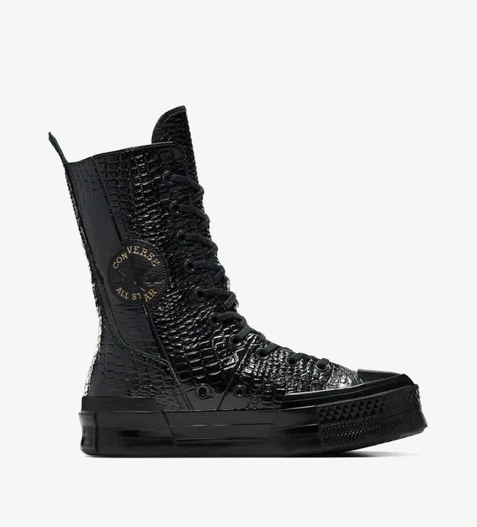 Converse Chuck 70 Plus XHI Unisex Siyah Deri Sneaker - Görsel 1