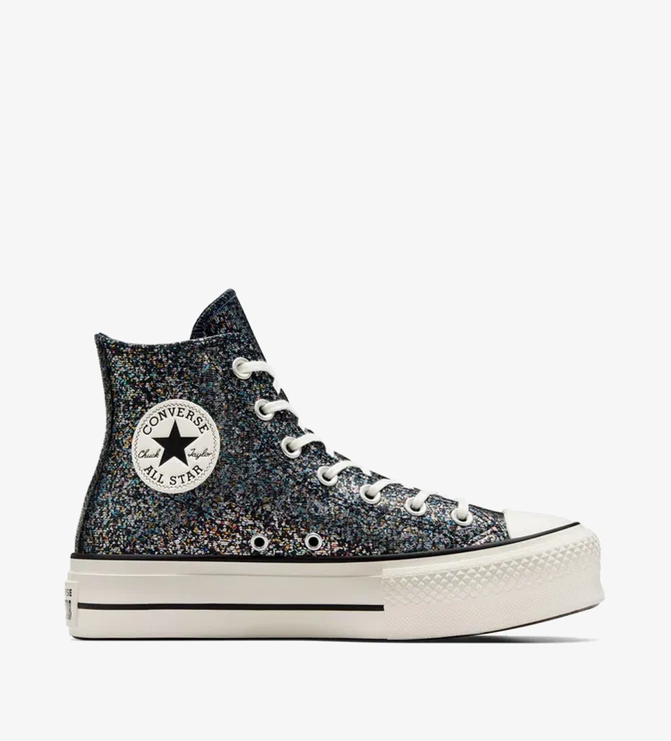 Converse Chuck Taylor All Star Lift Unisex Lacivert Platform Sneaker - Görsel 1