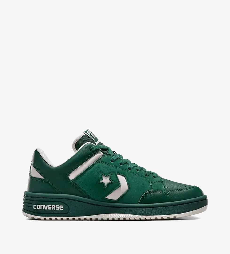 Converse Weapon Unisex Yeşil Deri Sneaker