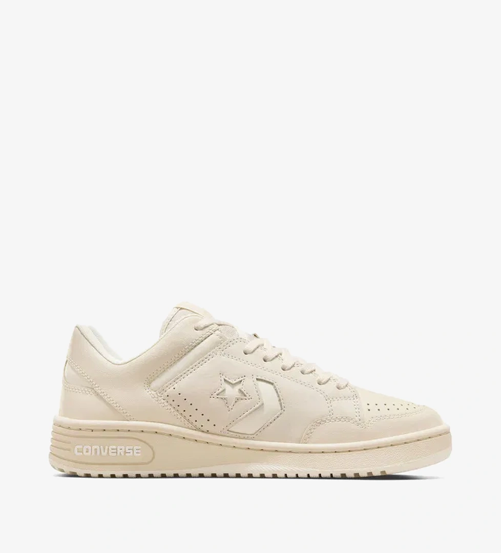 Converse Weapon Unisex Krem Deri Sneaker