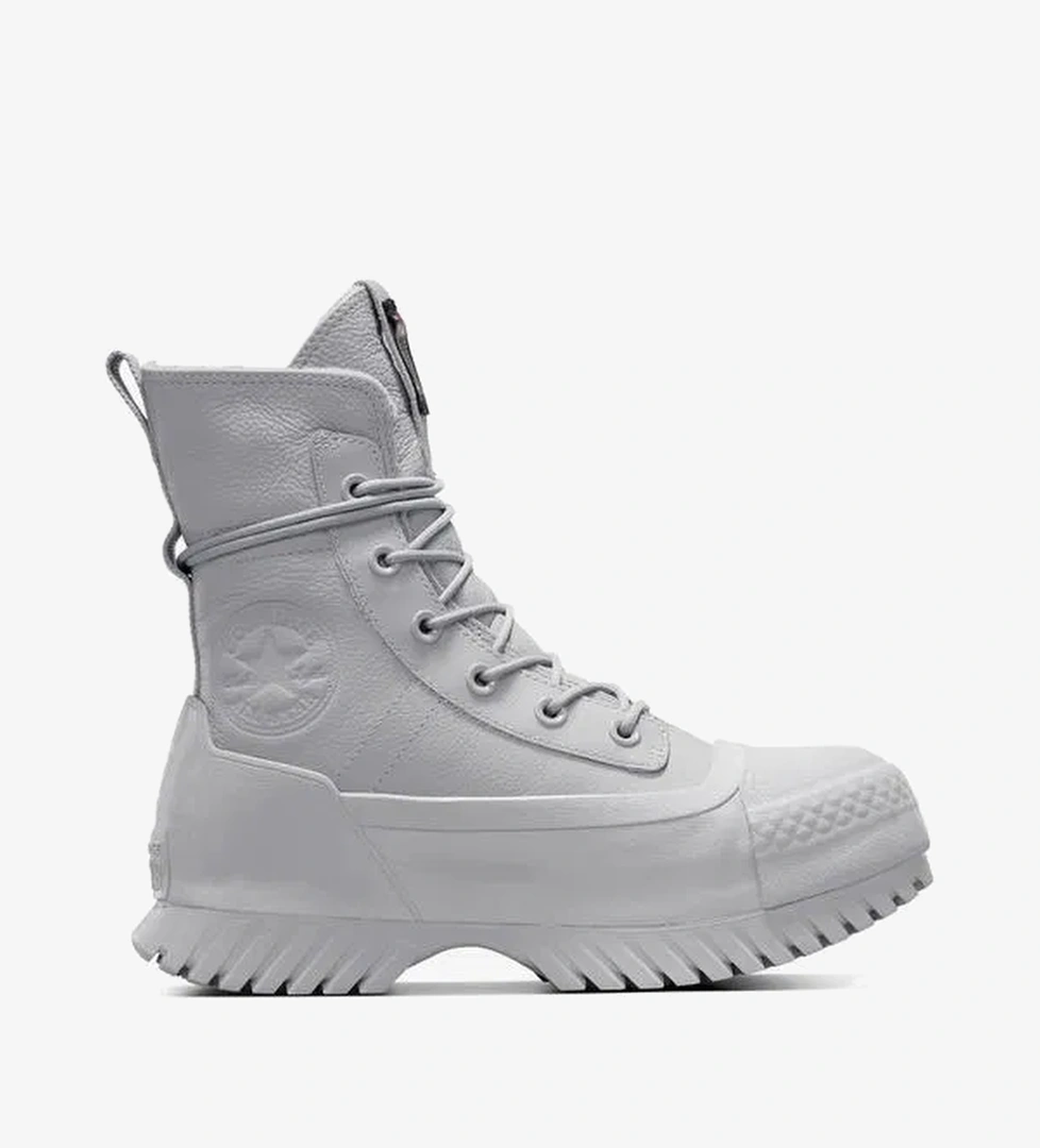 Converse Chuck Taylor All Star Lugged 2.0 CC Unisex Gri Deri Platform Bot