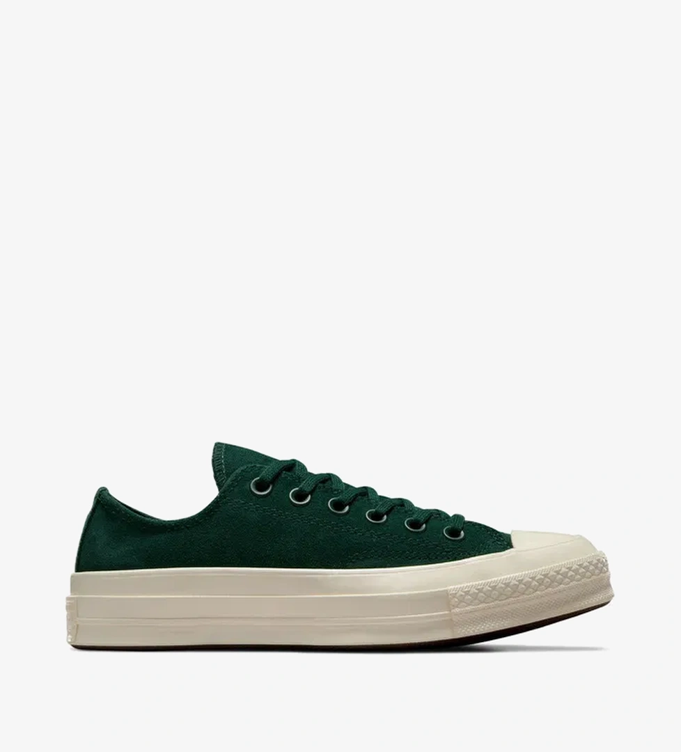 Converse Chuck 70 Unisex Yeşil Deri Sneaker