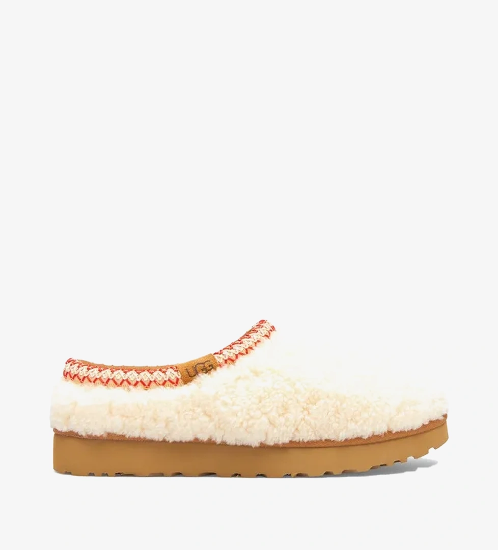 Ugg Tasman Maxi Curly Krem Kadın Terlik