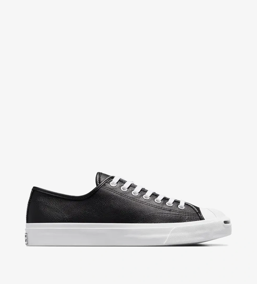 Converse Jack Purcell Unisex Siyah Deri Sneaker