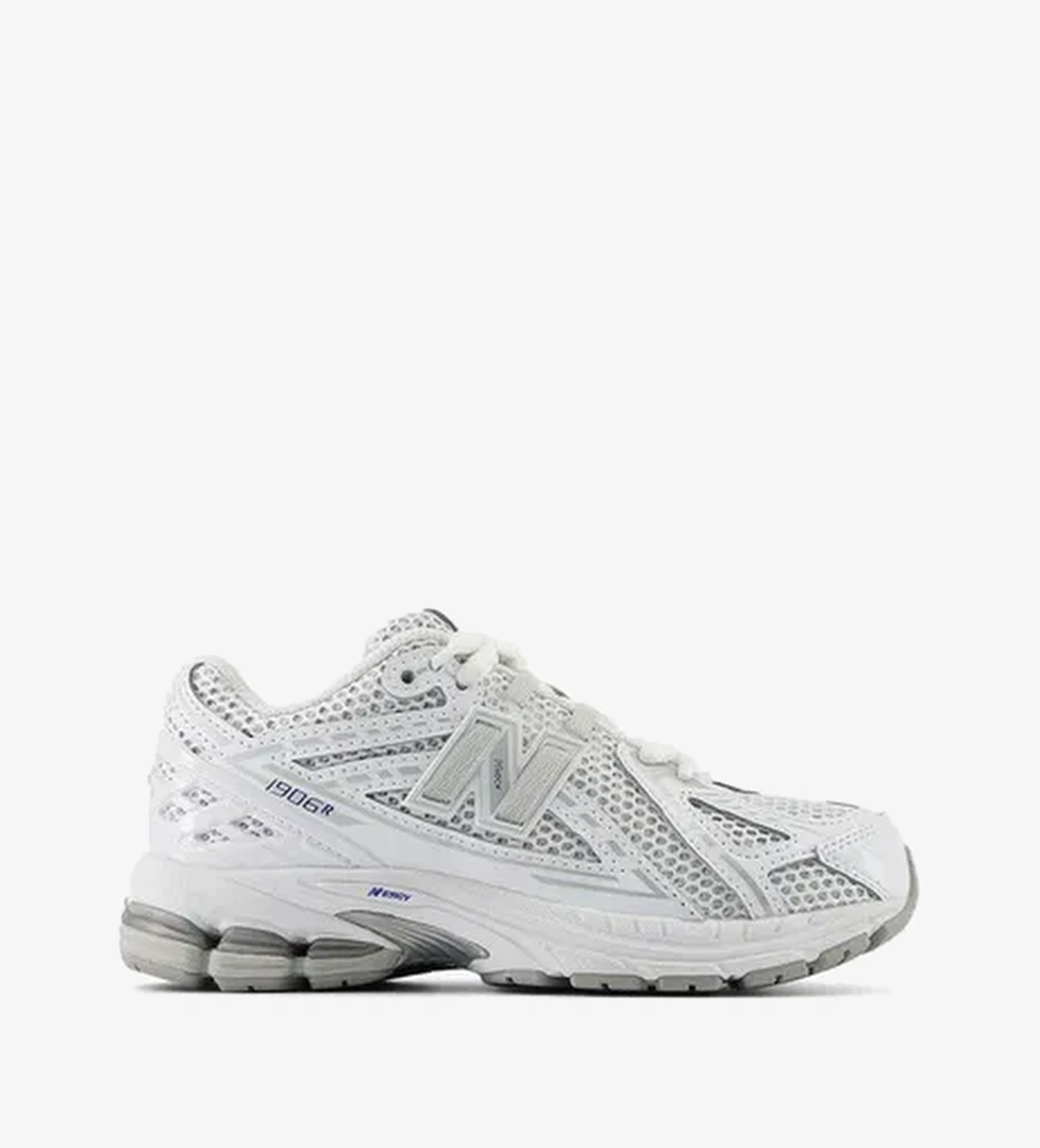 New Balance 1906 Çocuk Gri Beyaz Koşu Ayakkabısı