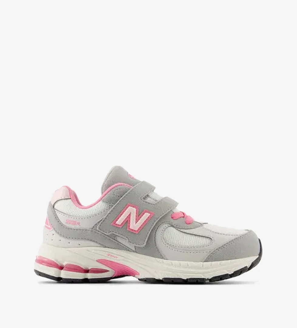 New Balance 2002 Çocuk Gri Spor Ayakkabı - Görsel 1