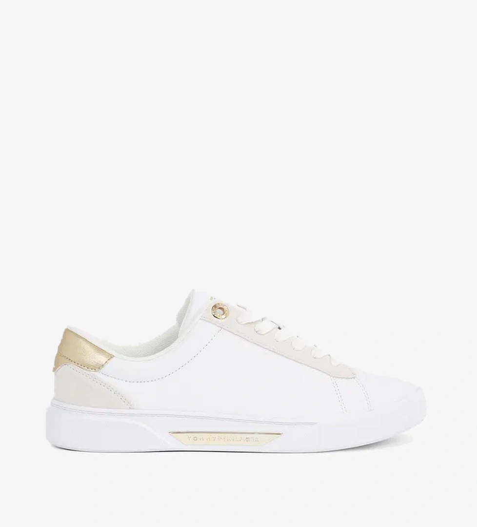 Tommy Hilfiger Chic Court Kadın Beyaz Spor Ayakkabı