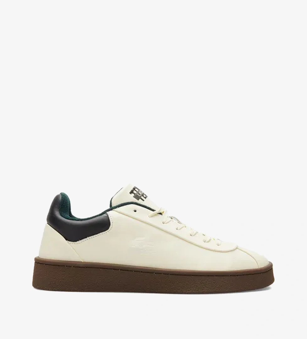 Lacoste Baseshot Premium Erkek Krem Sneaker