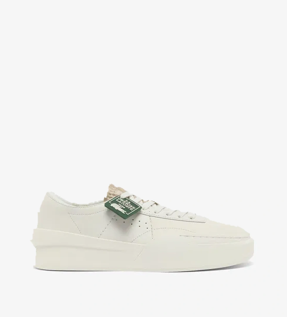 Lacoste Aura Club Leather Erkek Bej Sneaker