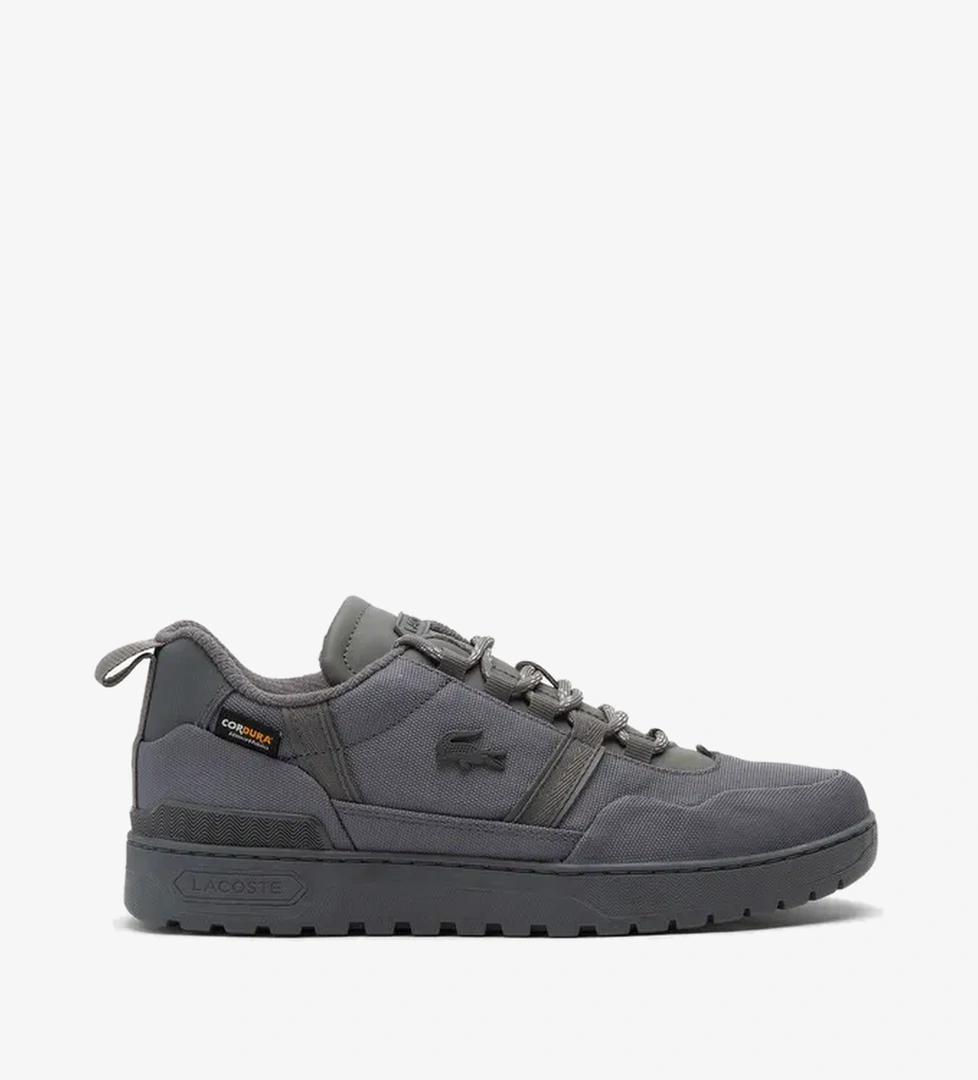 Lacoste T-Clip Winter Erkek Gri Spor Ayakkabı