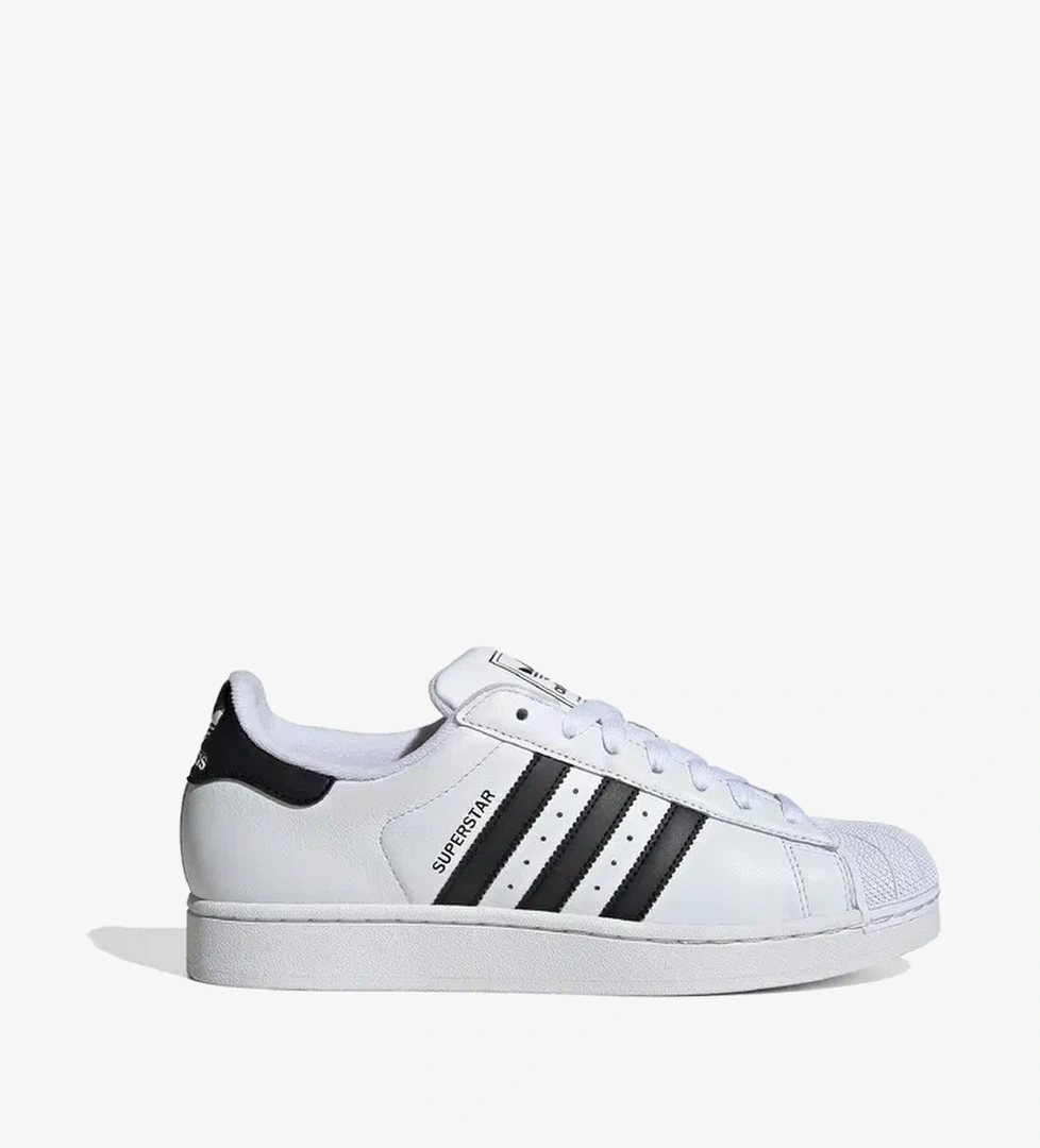 adidas Originals Superstar II Unisex Siyah Beyaz Spor Ayakkabı