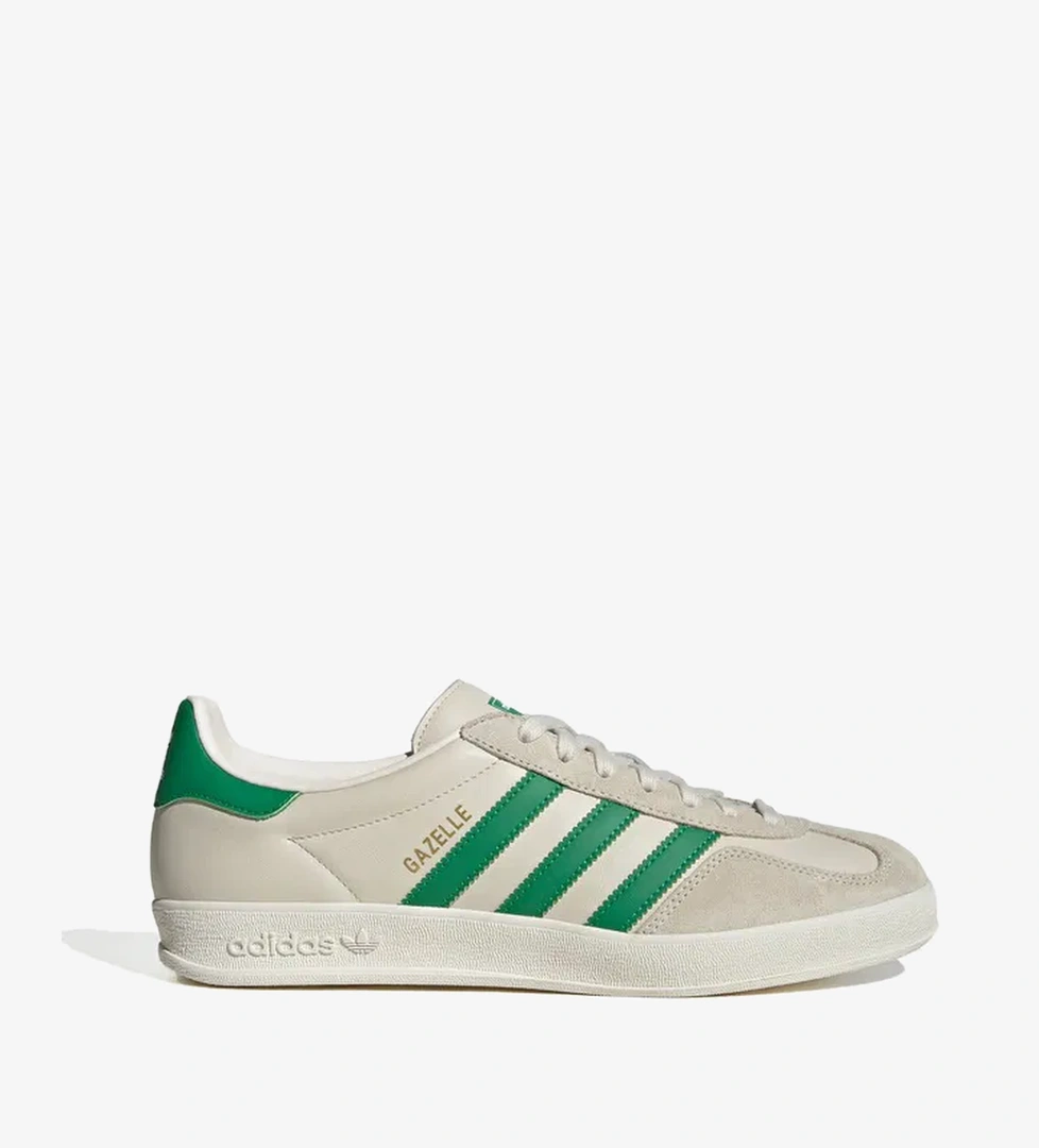Adidas adidas Gazelle Indoor Erkek Bej/Yeşil Spor Ayakkabı Sneaker | House of SuperStep Yeşil - 1. görsel