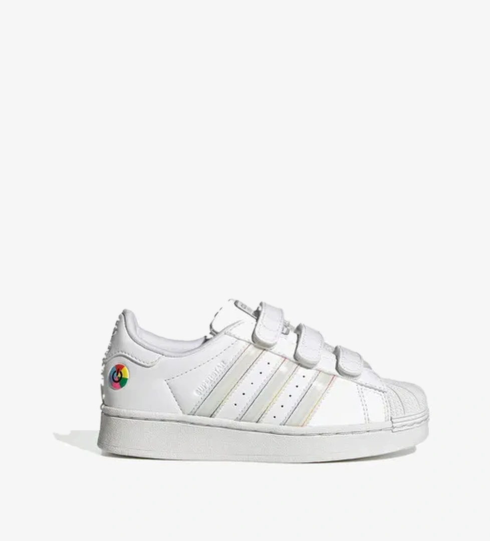 adidas Superstar Led Lights Cf Çocuk Işıklı Beyaz Spor Ayakkabı - Görsel 1