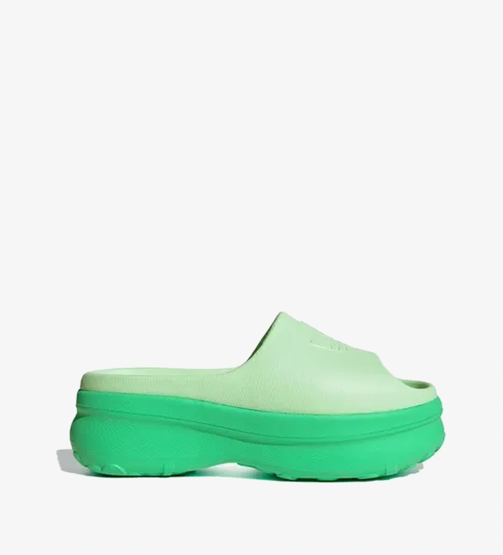 adidas Adıfom Stan Slıde W Kadın Yeşil Sandalet