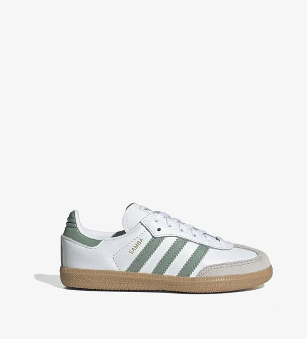 adidas Originals Samba Og Beyaz Çocuk Spor Ayakkabı - Görsel 1