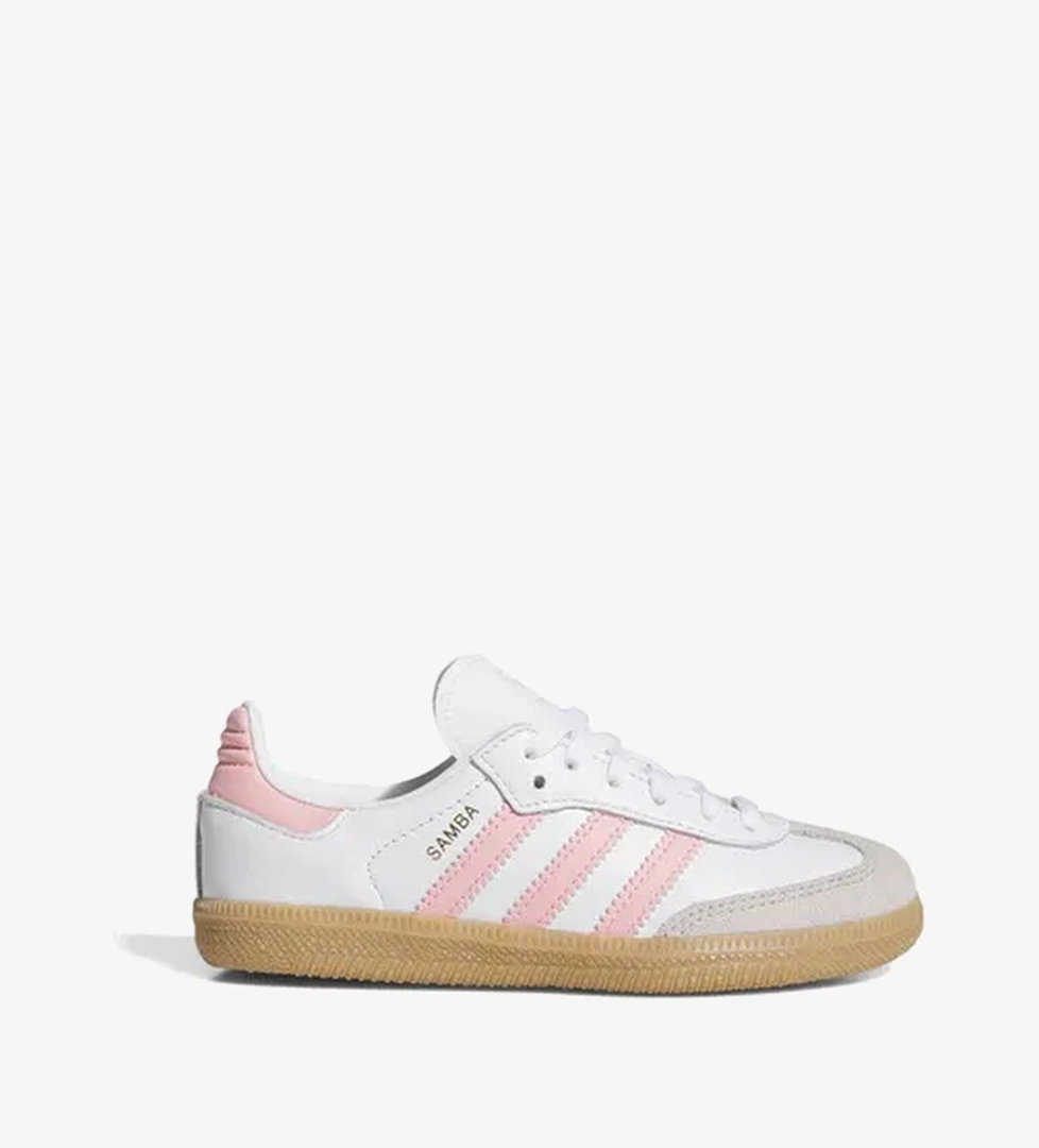 adidas Originals Samba OG Pembe Beyaz Çocuk Spor Ayakkabı