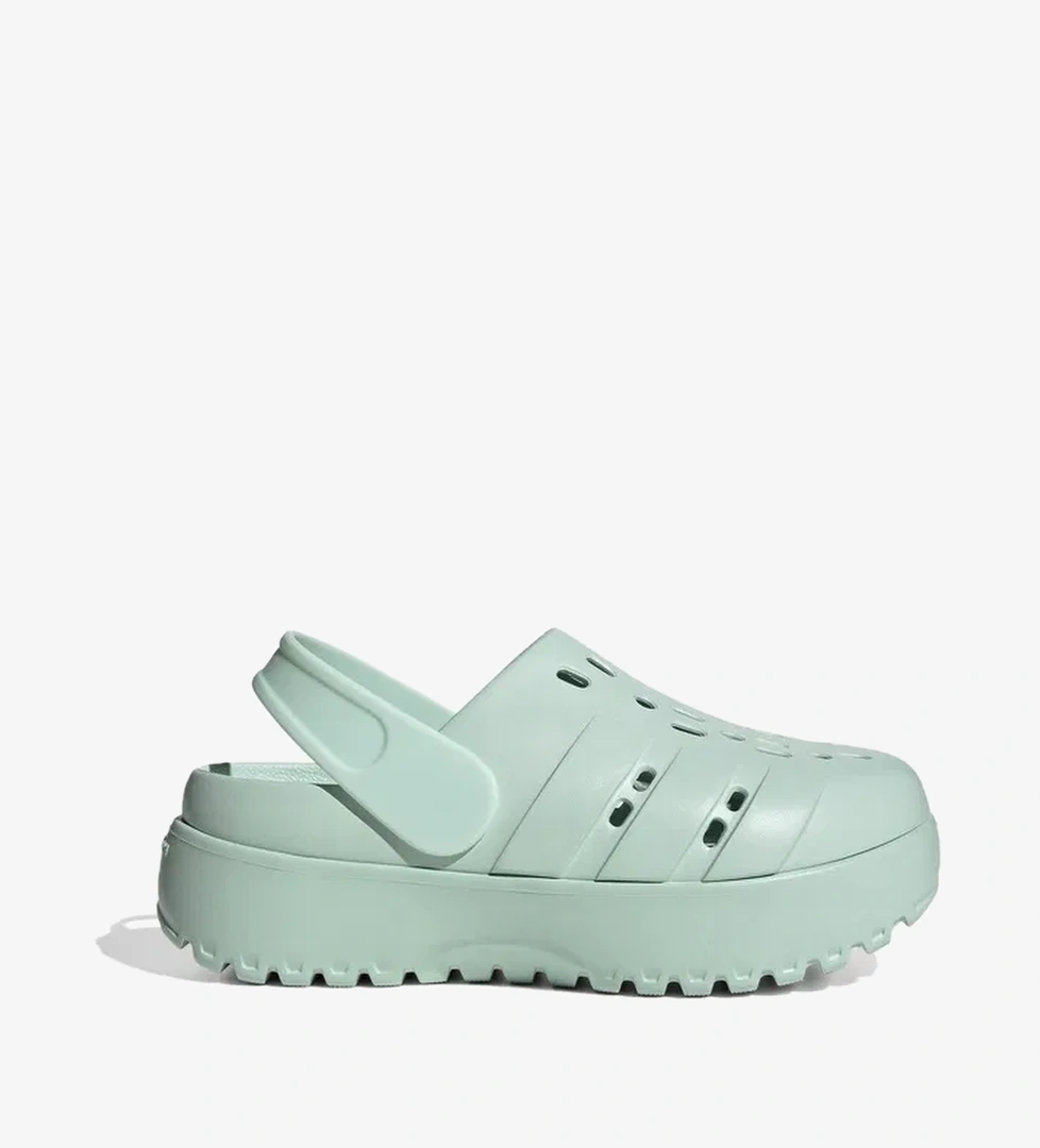 adidas AdıletteClogPlatform Yeşil Unisex Sandalet - Görsel 1