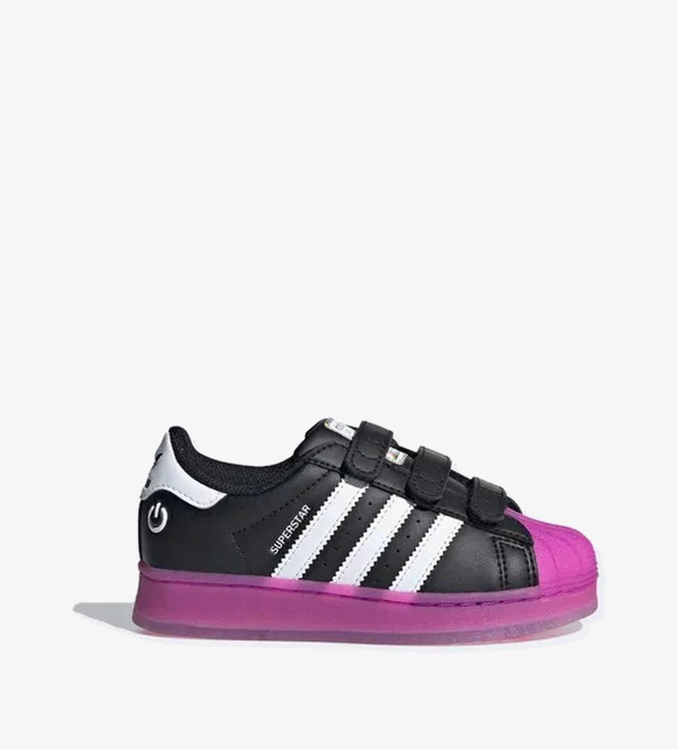Adidas adidas Superstar LED Light Çocuk Işıklı Siyah Ayakkabı model görseli