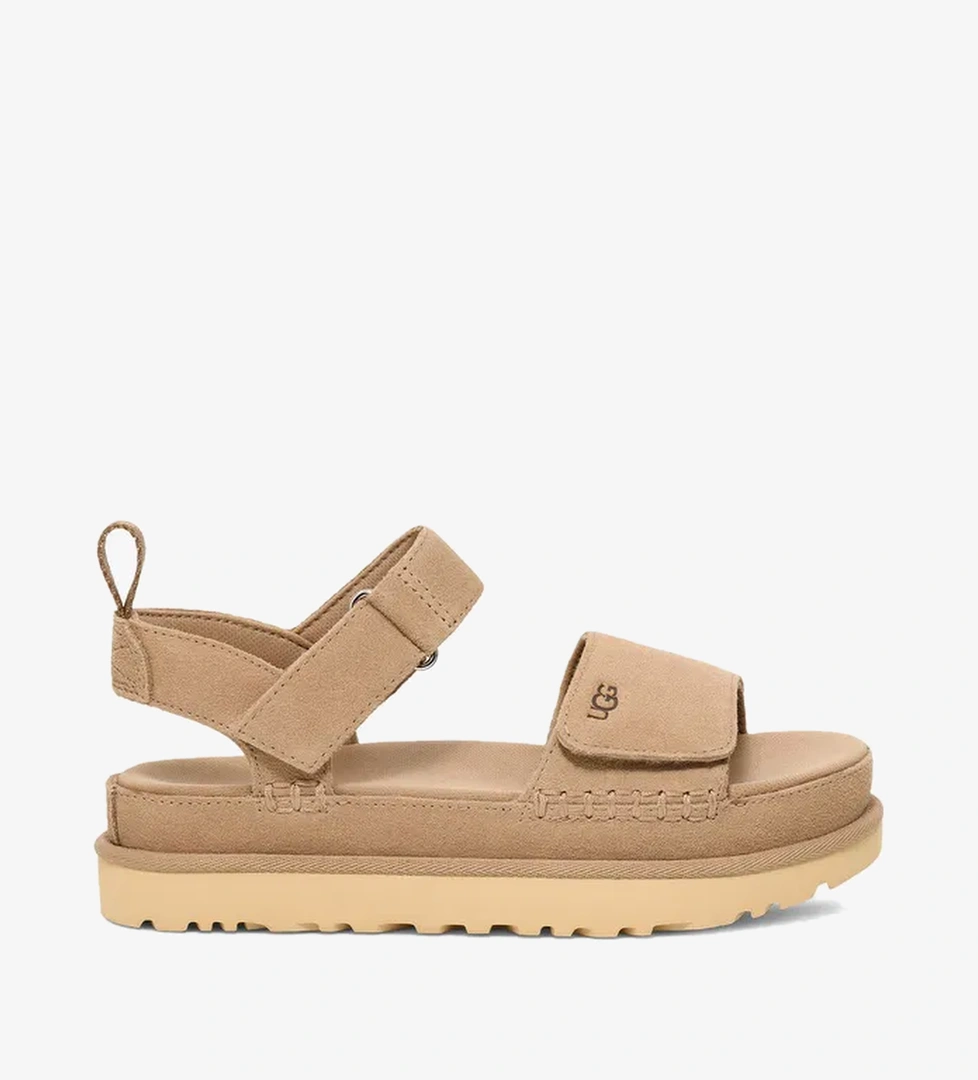 UGG Goldenstar Kadın Krem Sandalet - Görsel 1