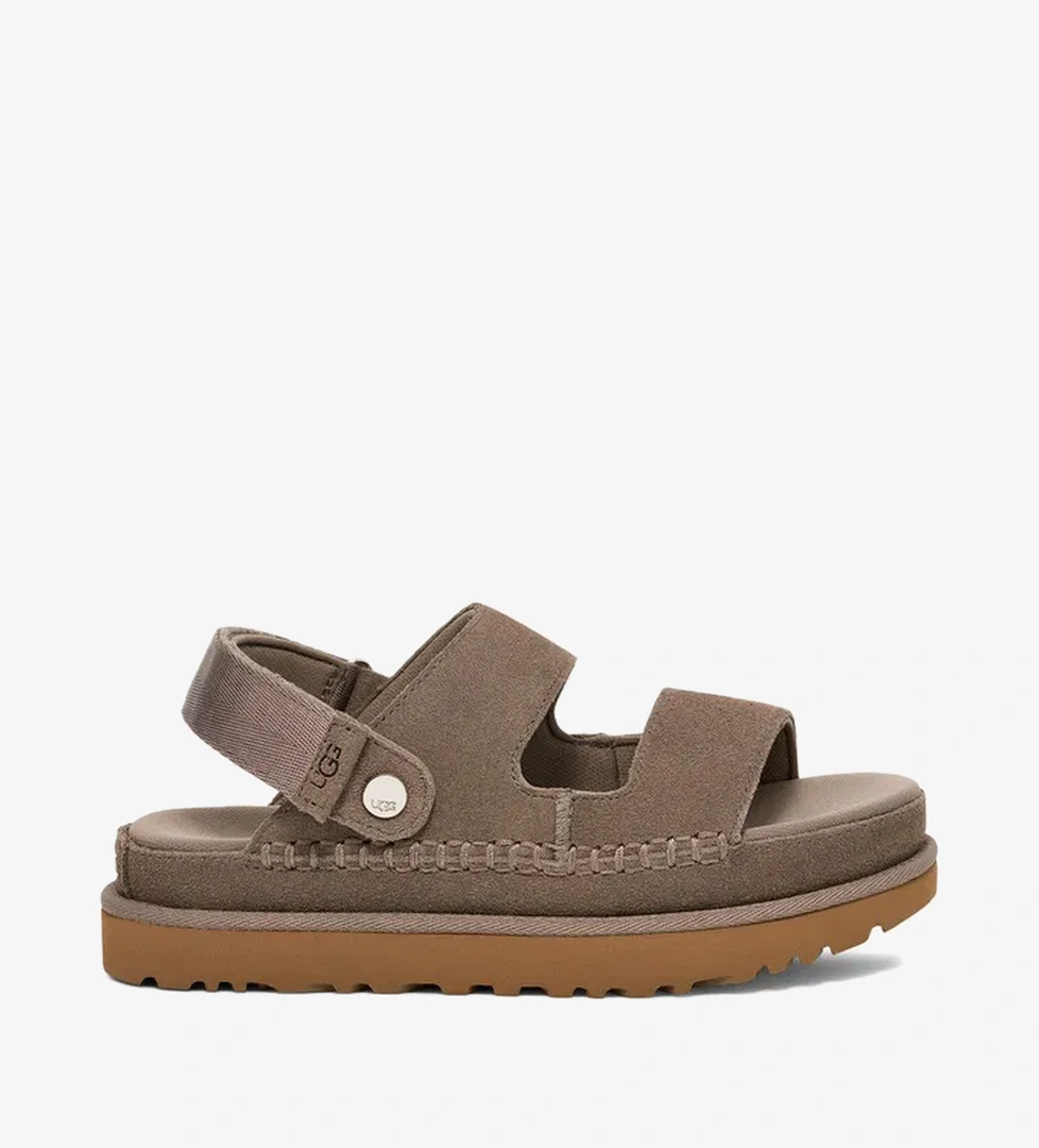 Ugg UGG Gri Goldenstar Glide Kadın Koyu Kahverengi Terlik House of SuperStep'te! Gri - 1. görsel