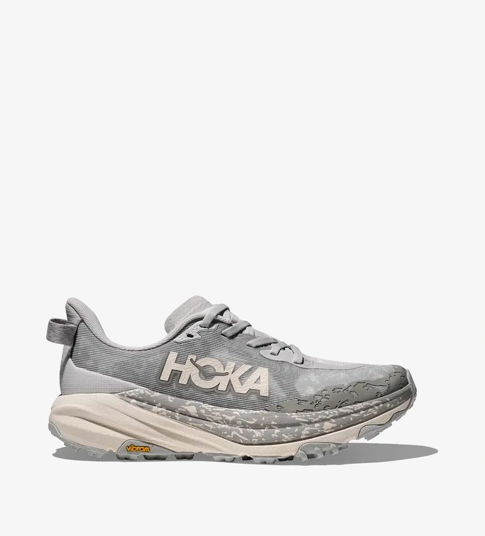 Hoka Speedgoat 6 Kadın Gri Outdoor Ayakkabı - Görsel 1