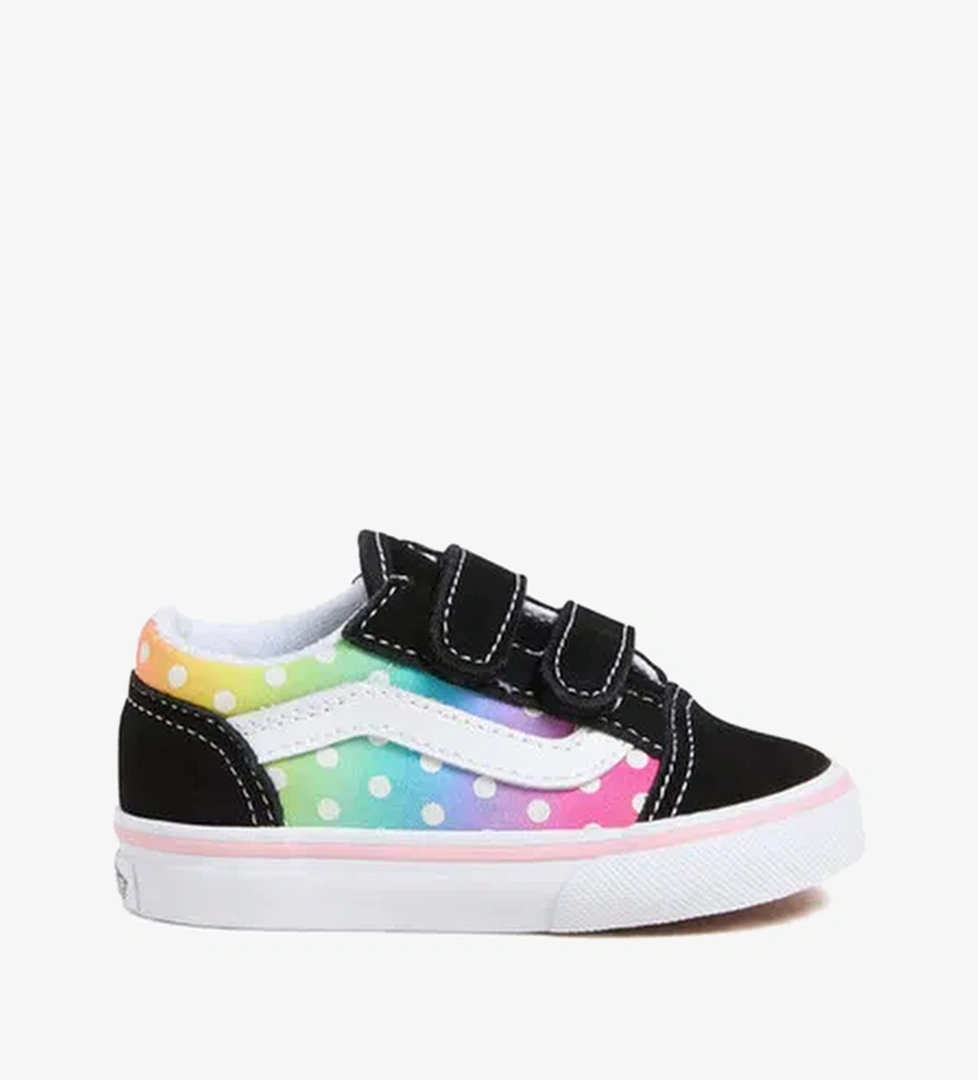 Vans Old Skool V Bebek Siyah Sneaker - Görsel 1