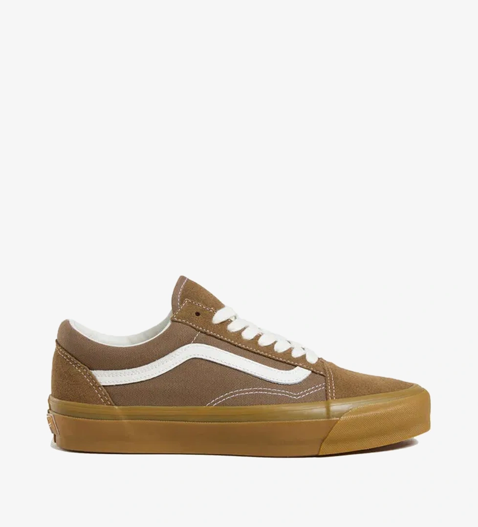 Vans Premium Old Skool Kadın Kahverengi Sneaker - Görsel 1