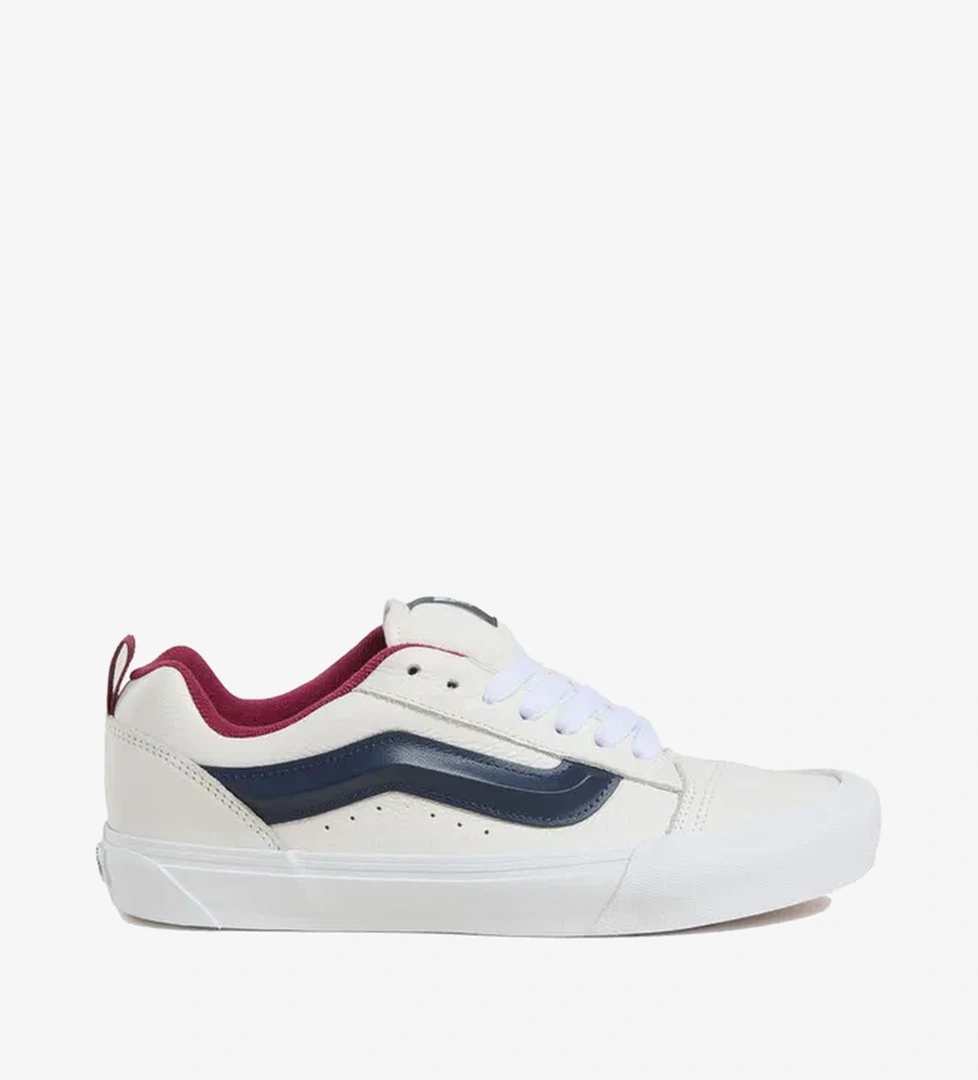 Vans Knu Skool Erkek Beyaz Sneaker - Görsel 1