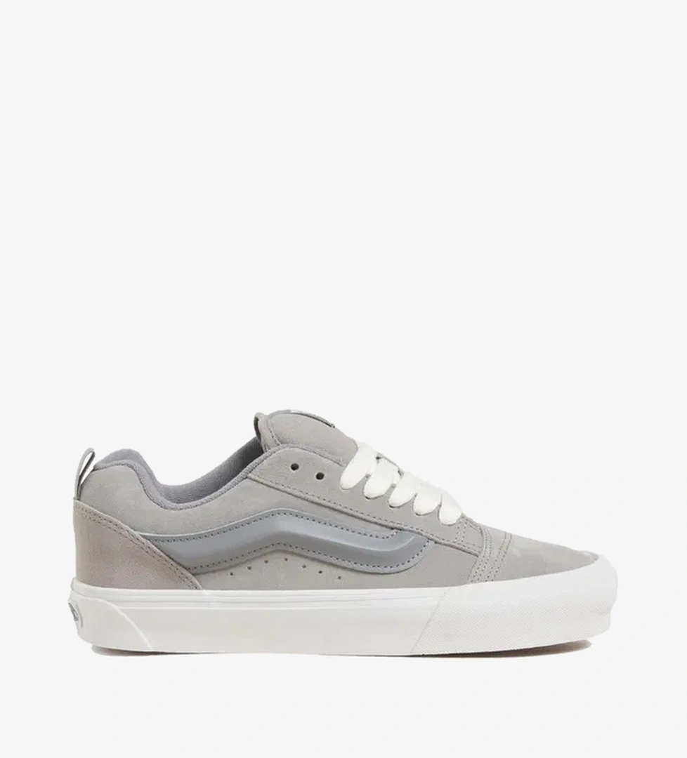 Vans Knu Skool Erkek Gri Sneaker - Görsel 1