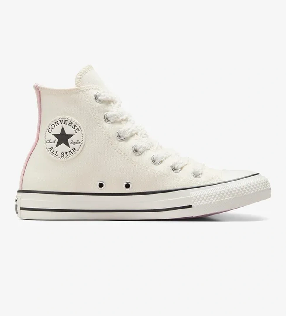Converse Chuck Taylor All Star Crochet Laces Unisex Krem Sneaker