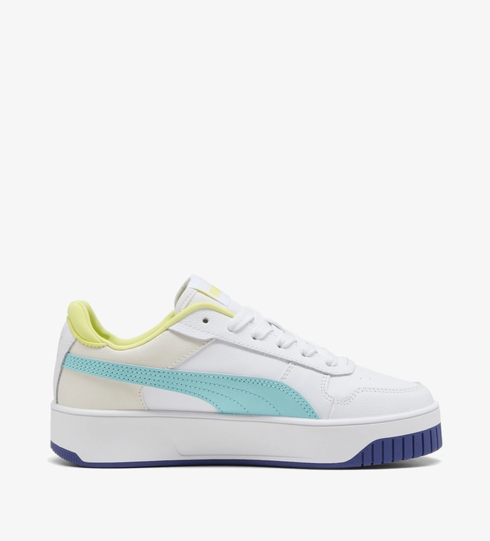 Puma Puma Carina Street Jr Çocuk Beyaz Spor Ayakkabı House of SuperStep'te! Beyaz - 1. görsel