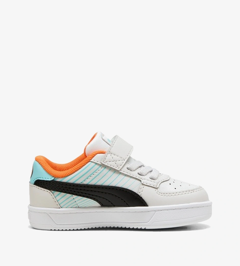 Puma Caven 2.0 Poised to Race Bebek Gri/Renkli Spor Ayakkabı
