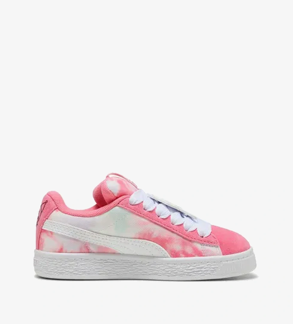 Puma Suede Hello Kitty Friends Çocuk Pembe Spor Ayakkabı - Görsel 1